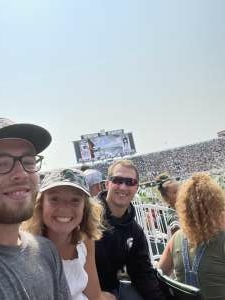 Rick B attended Michigan State Spartans vs. Youngstown State Penguins - NCAA Football on Sep 11th 2021 via VetTix 