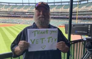 Gordon DeHart attended Detroit Tigers vs. Texas Rangers - MLB on Jul 22nd 2021 via VetTix 