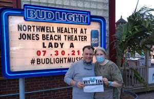 Abby and Martin attended Lady a What a Song Can Do Tour 2021 on Jul 30th 2021 via VetTix 
