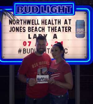 Eunice & Paul  attended Lady a What a Song Can Do Tour 2021 on Jul 30th 2021 via VetTix 