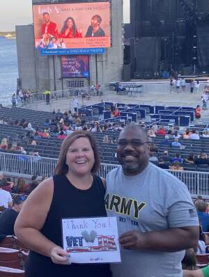 Troy attended Lady a What a Song Can Do Tour 2021 on Jul 30th 2021 via VetTix 