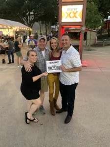 Cary Grossi attended Brad Paisley Tour 2021 on Aug 14th 2021 via VetTix 