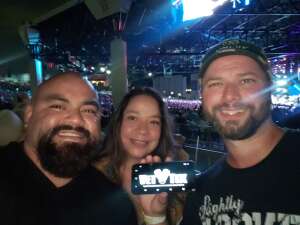 US Army and Navy Veteran attended Brad Paisley Tour 2021 on Aug 14th 2021 via VetTix 