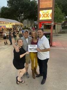 Andy attended Brad Paisley Tour 2021 on Aug 14th 2021 via VetTix 