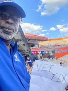 CoachVogt attended University of Florida Gators vs. Florida Atlantic University Owls - NCAA Football on Sep 4th 2021 via VetTix 