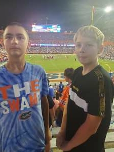 Jay attended University of Florida Gators vs. Florida Atlantic University Owls - NCAA Football on Sep 4th 2021 via VetTix 
