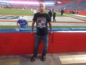 Frank attended University of Florida Gators vs. Florida Atlantic University Owls - NCAA Football on Sep 4th 2021 via VetTix 