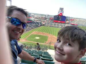 The Cooks attended Colorado Rockies vs. San Diego Padres on Aug 18th 2021 via VetTix 