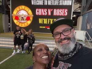 jack attended Guns N' Roses 2021 Tour on Aug 5th 2021 via VetTix 