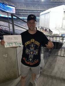 Brandon Nilsen attended Guns N' Roses 2021 Tour on Aug 5th 2021 via VetTix 
