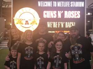 James attended Guns N' Roses 2021 Tour on Aug 5th 2021 via VetTix 