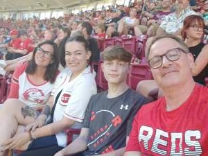 Ray attended Cincinnati Reds vs Pittsburgh Pirates - MLB on Aug 7th 2021 via VetTix 
