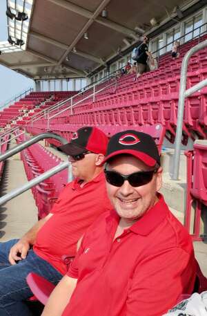 Mark Long  attended Cincinnati Reds vs Pittsburgh Pirates - MLB on Aug 7th 2021 via VetTix 