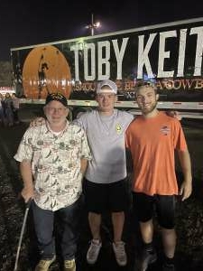 Toby Keith at Orange County Fair Speedway