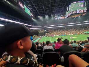 Stell attended Arizona Rattlers vs. Frisco Fighters on Aug 21st 2021 via VetTix 
