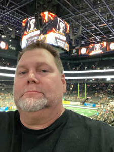 Wallace  attended Arizona Rattlers vs. Frisco Fighters on Aug 21st 2021 via VetTix 