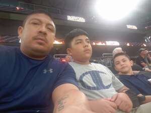 Marco attended Arizona Rattlers vs. Frisco Fighters on Aug 21st 2021 via VetTix 