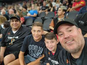 Mike attended Arizona Rattlers vs. Frisco Fighters on Aug 21st 2021 via VetTix 