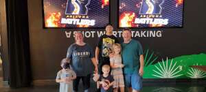 Charles attended Arizona Rattlers vs. Frisco Fighters on Aug 21st 2021 via VetTix 