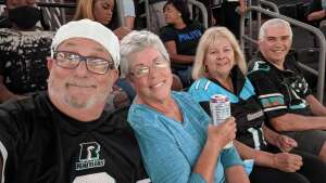Dave attended Arizona Rattlers vs. Frisco Fighters on Aug 21st 2021 via VetTix 