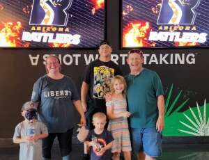 Bradley  attended Arizona Rattlers vs. Frisco Fighters on Aug 21st 2021 via VetTix 