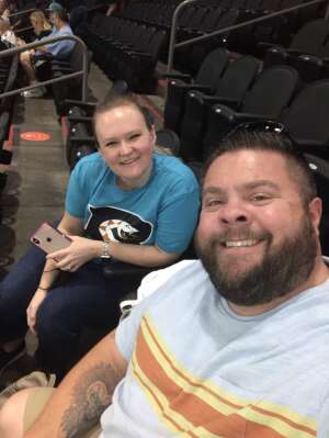 The Moodyâ€™s  attended Arizona Rattlers vs. Frisco Fighters on Aug 21st 2021 via VetTix 