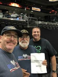 Greg  attended Arizona Rattlers vs. Frisco Fighters on Aug 21st 2021 via VetTix 