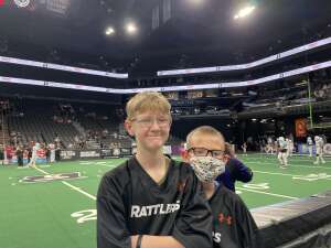 Calley L. attended Arizona Rattlers vs. Frisco Fighters on Aug 21st 2021 via VetTix 