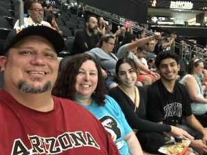 Tony P. attended Arizona Rattlers vs. Tucson Sugar Skulls on Aug 8th 2021 via VetTix 