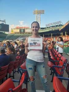 Michelle  attended New Kids on the Block at Fenway Park 2021 on Aug 6th 2021 via VetTix 