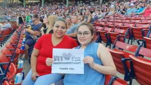 Flor  attended New Kids on the Block at Fenway Park 2021 on Aug 6th 2021 via VetTix 