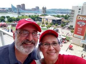 Hayes Family attended Cincinnati Reds vs Miami Marlins - MLB on Aug 20th 2021 via VetTix 