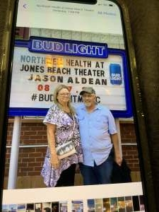Diana attended Jason Aldean: Back in the Saddle Tour 2021 on Aug 7th 2021 via VetTix 