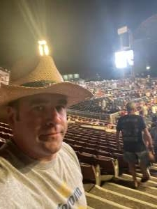 Nick attended Jason Aldean: Back in the Saddle Tour 2021 on Aug 7th 2021 via VetTix 