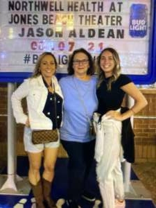 Donnelly Family attended Jason Aldean: Back in the Saddle Tour 2021 on Aug 7th 2021 via VetTix 