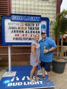 Chuck attended Jason Aldean: Back in the Saddle Tour 2021 on Aug 7th 2021 via VetTix 