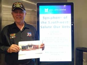 Ken Bucy attended A Salute to our Veterans on Nov 6th 2021 via VetTix 