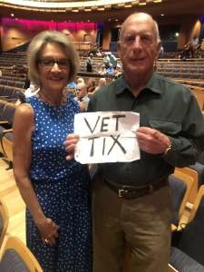 Lou attended A Salute to our Veterans on Nov 6th 2021 via VetTix 