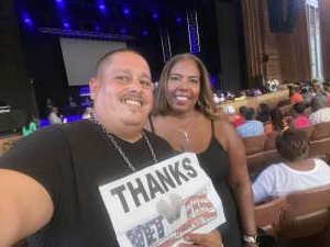 Roberto attended A Tribute to Marvin Gaye Featuring Raheem Devaughn and Friends on Aug 14th 2021 via VetTix 
