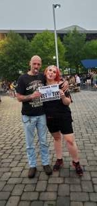 Alisa attended Korn & Staind on Aug 11th 2021 via VetTix 