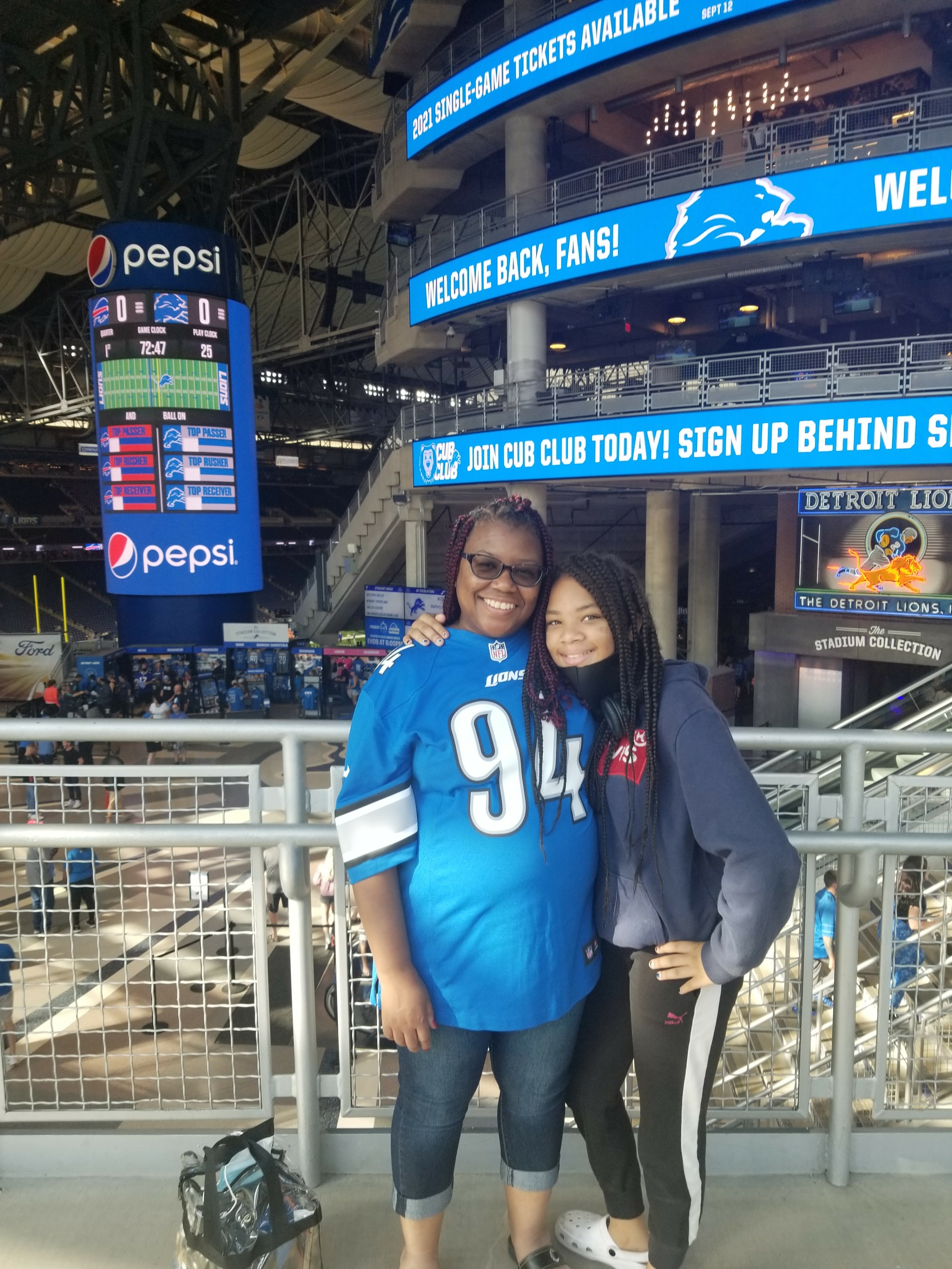 Buffalo Bills vs. Detroit Lions preseason opener at Ford Field