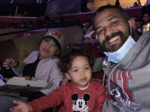Laz attended Disney on Ice Presents Mickey's Search Party on Sep 9th 2021 via VetTix 