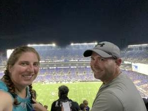 Erin attended Baltimore Ravens vs. New Orleans Saints - NFL on Aug 14th 2021 via VetTix 
