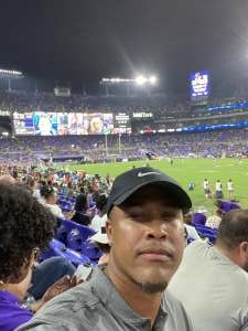Jermaine Maull attended Baltimore Ravens vs. New Orleans Saints - NFL on Aug 14th 2021 via VetTix 