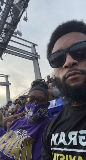 Brandon attended Baltimore Ravens vs. New Orleans Saints - NFL on Aug 14th 2021 via VetTix 