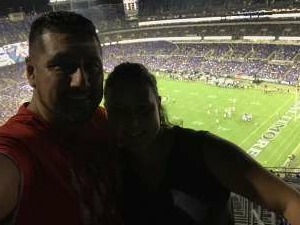 ADR attended Baltimore Ravens vs. New Orleans Saints - NFL on Aug 14th 2021 via VetTix 