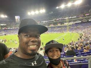 DJ attended Baltimore Ravens vs. New Orleans Saints - NFL on Aug 14th 2021 via VetTix 