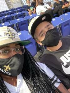 Kmitra attended Baltimore Ravens vs. New Orleans Saints - NFL on Aug 14th 2021 via VetTix 