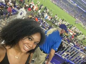 Kristi attended Baltimore Ravens vs. New Orleans Saints - NFL on Aug 14th 2021 via VetTix 