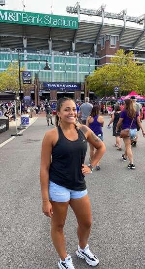 Tara B attended Baltimore Ravens vs. New Orleans Saints - NFL on Aug 14th 2021 via VetTix 